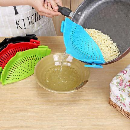 Silicone Clip-On Pot and Bowl Funnel