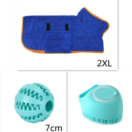 Silicone Dog Bath Massage Glove