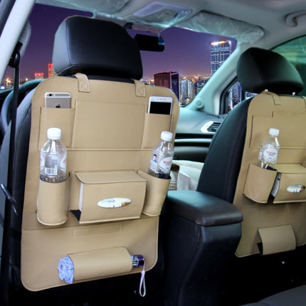Leather Car Seat Organizer
