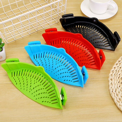 Silicone Clip-On Pot and Bowl Funnel